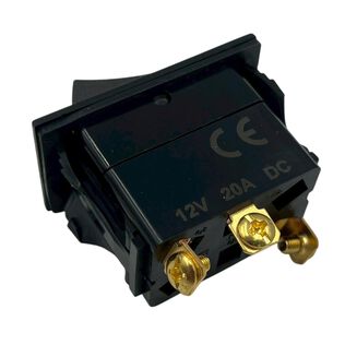 Rocker Switch, One LED, Off/On, SPST