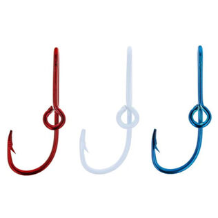 Eagle Claw Hat Hooks, Red, White, Blue