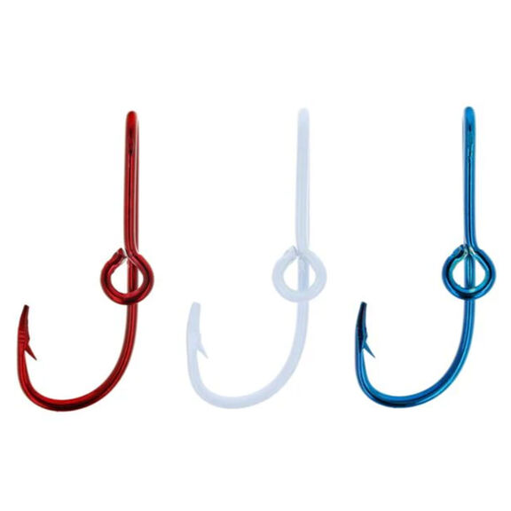 Eagle Claw Hat Hooks, Red, White, Blue image number 0