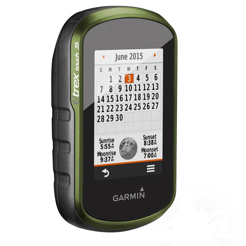 eTrex Touch 35 Handheld GPS with World Basemap image number 2