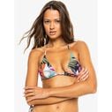 Women's Printed Beach Classics Mini Tiki Triangle Bikini Top image number 0
