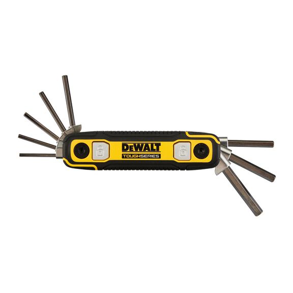 DEWALT TOUGHSERIES Fractional Folding Hex Key image number 0
