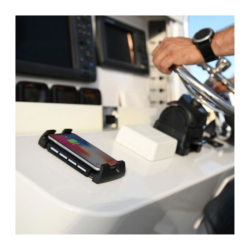 ROKK Wireless Active 12/24V Waterproof Wireless Phone Charging Mount image number 4