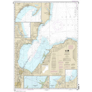 #14863 Saginaw Bay Port Austin Harbor Caseville Harbor