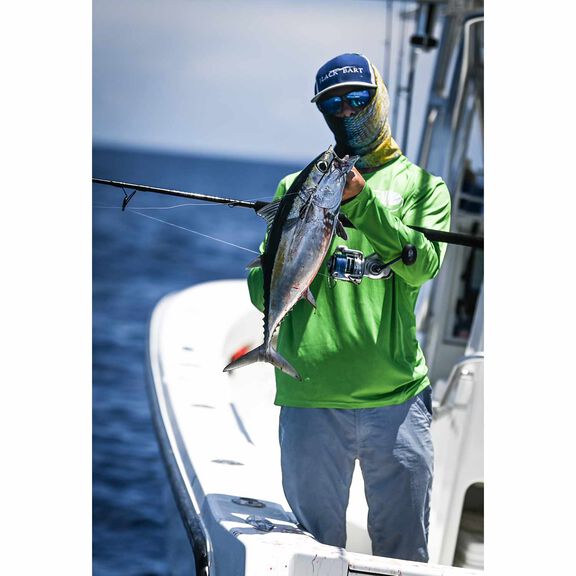 7' Mojo Salt Spinning Rod, Medium Power image number 2