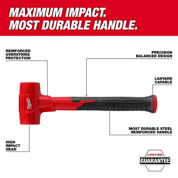48 oz. Dead Blow Hammer image number 1