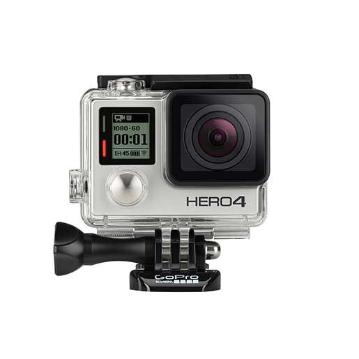 GoPro GoPro Hero 4 Silver w/ Screen Protective Case 
