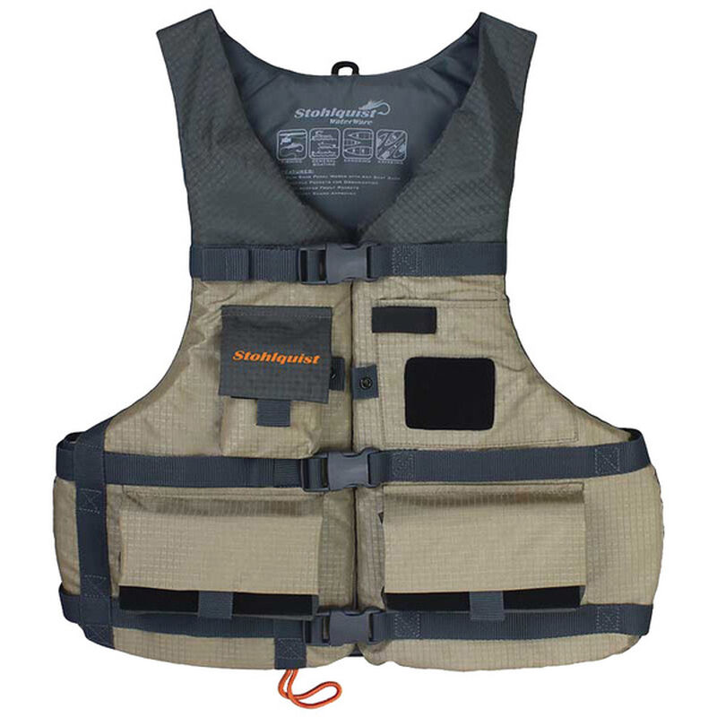 Spinner Fishing Life Jacket, Universal, 30"–52" chest image number 0