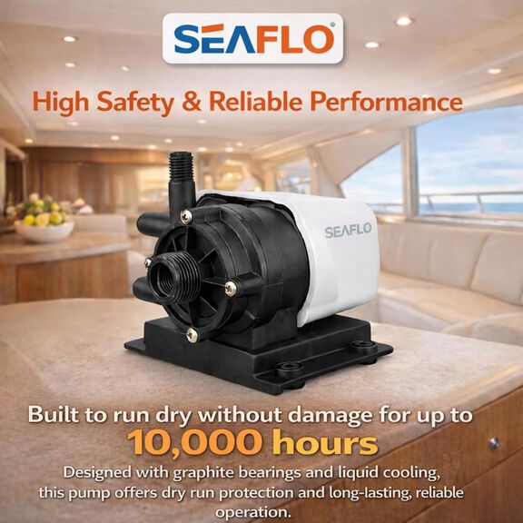 SEAFLO 250 GPH 115V Marine AC Circulation Pump image number 8