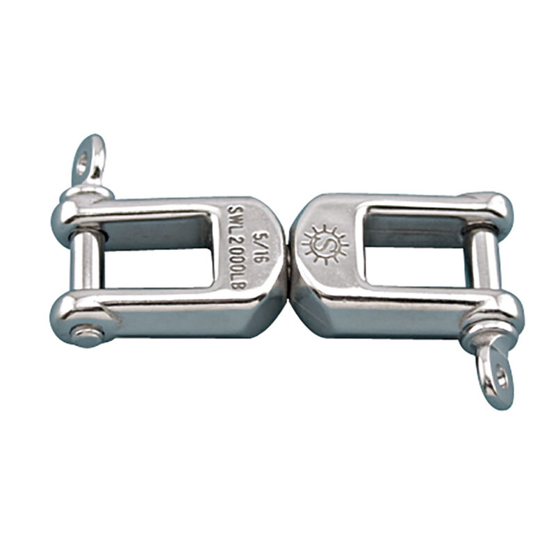3/8'' SS Jaw/Jaw Swivel image number 0