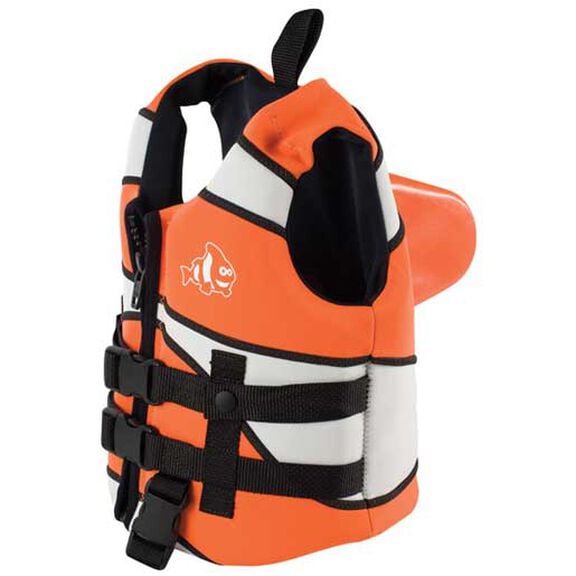 Kids&rsquo; Sea Squirts Life Jackets, Orange Clown Fish image number 0