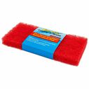 Large Scrub Pad, Medium Texture, Red image number 0