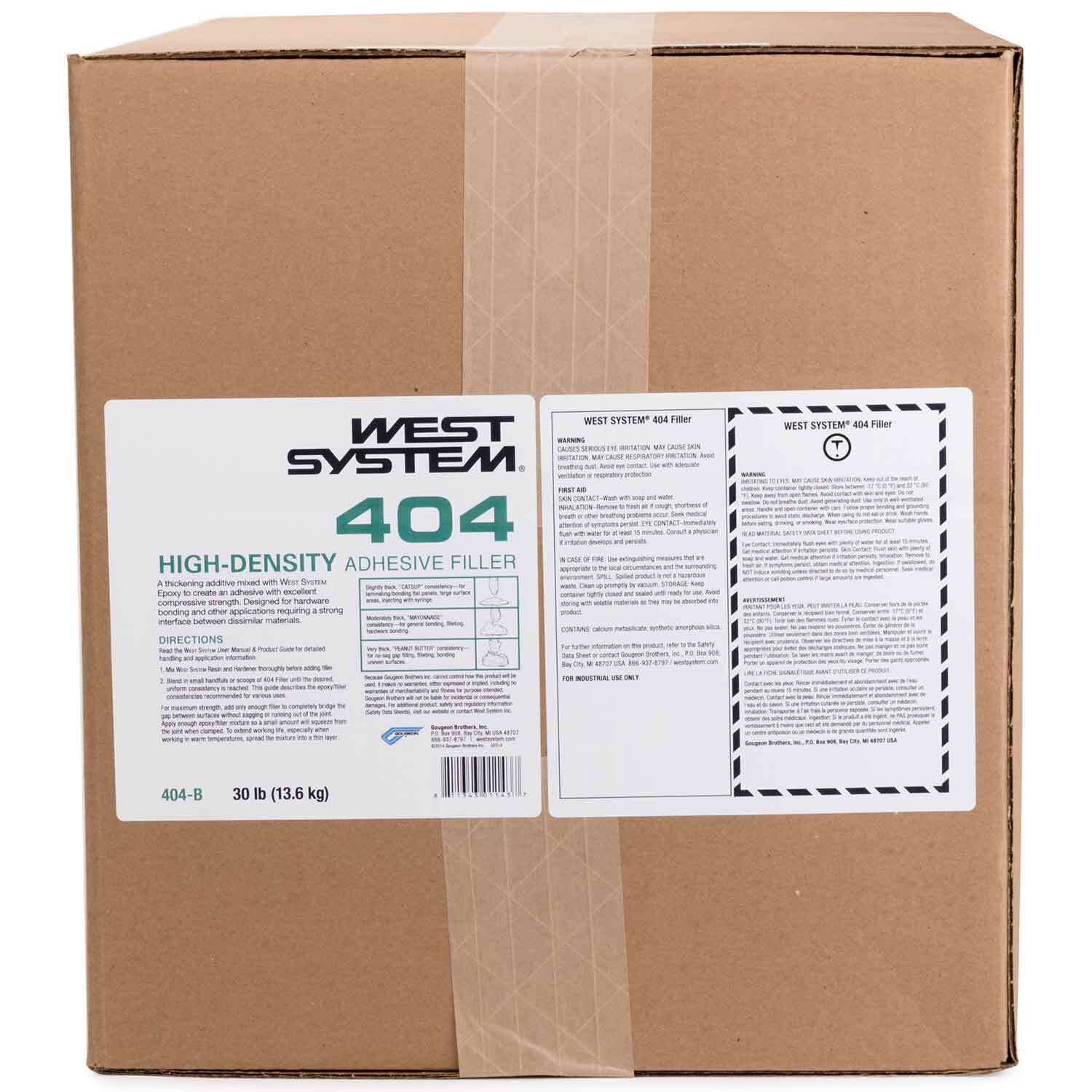 #404 High-Density Filler, 30 lbs.
