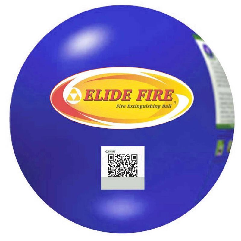 4 Elide Fire Ball Fire Extinguisher Industrial Box Package with Secure &  Closeable Mounting Bracket