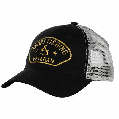 Sport Fishing Veteran Fishing Trucker Hat