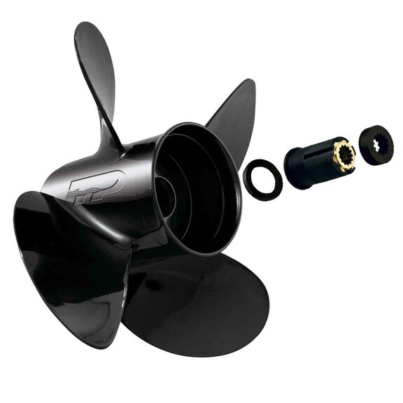 Hustler 135-300 hp 4 Blade Aluminum  Propellers w/ 4-3/4" Gearcase image number 0