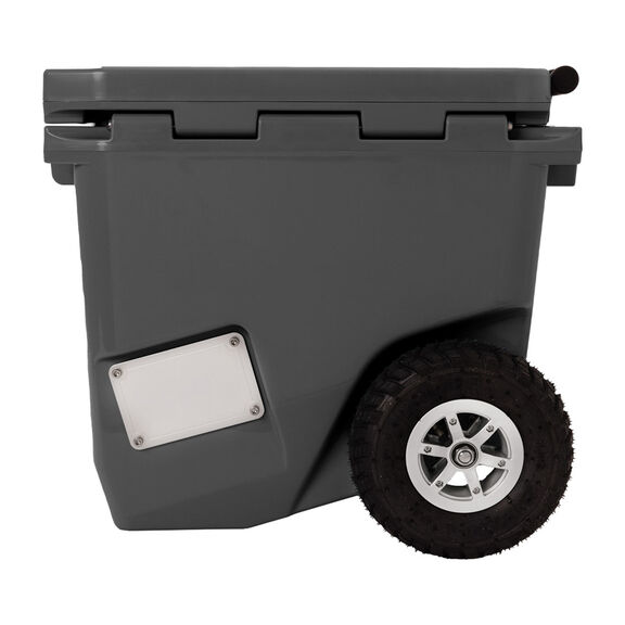 RollR 45 Quart Wheeled Hard Cooler with Telescopic Handle, Granite image number 8