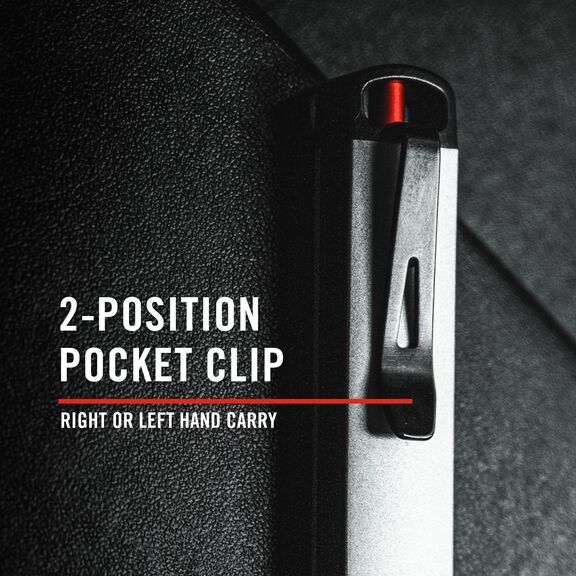 LX500 Select Founders Knife, Silver, Tanto Blade image number 1