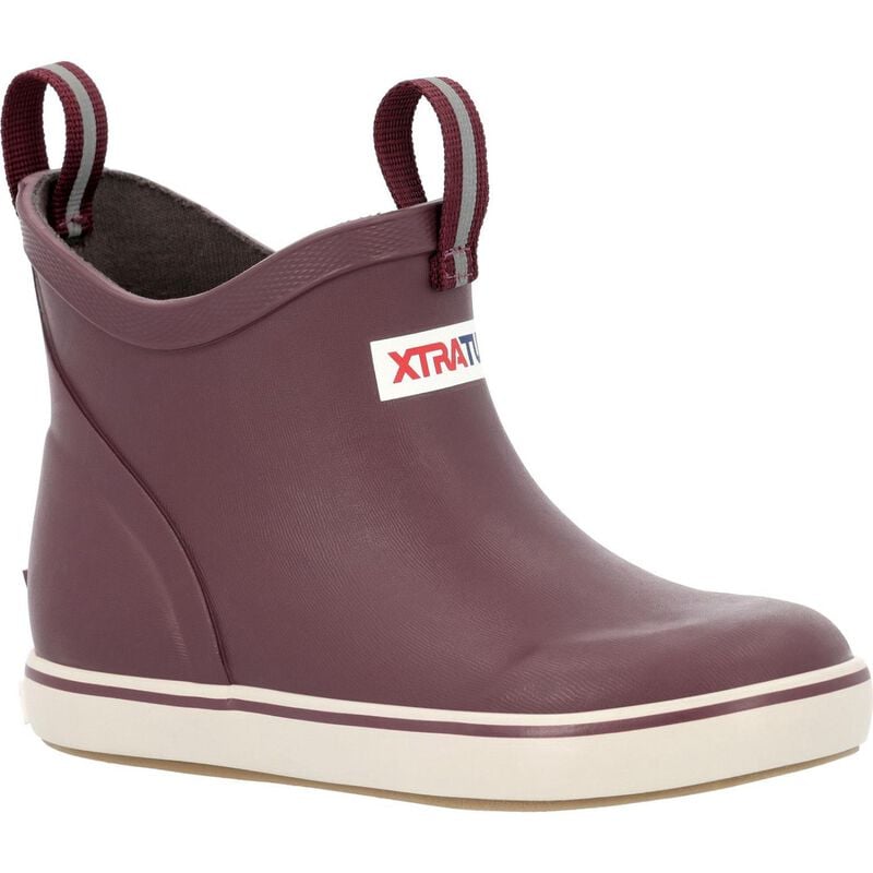 Xtratuf Kids' Ankle Deck Boots, in Fig, Size 10 | by West Marine