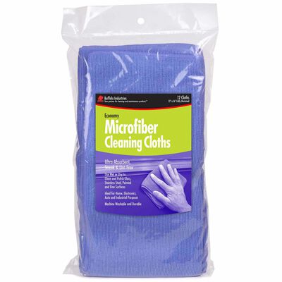 12" x 16" Microfiber Cleaning Cloths, 12-Pack