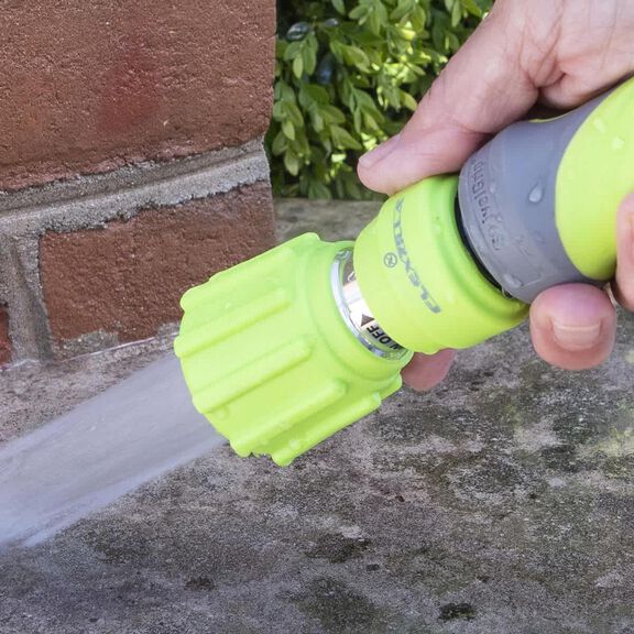 Flexzilla Garden Hose Nozzle, Heavy Duty Twist Action image number 1