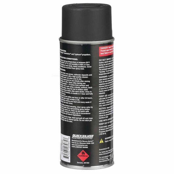 802878Q50 EDP Propeller Black - Satin Enamel Spray Paint image number 1