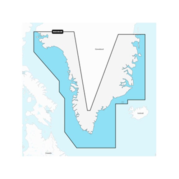 Garmin Navionics+ EU064R Greenland, Electronic Chart image number 0