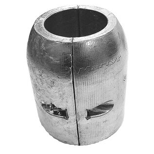 Clamp Shaft Zinc Prop Nut Anode, 1.25" ID, 2.7" OD, 3.05"H