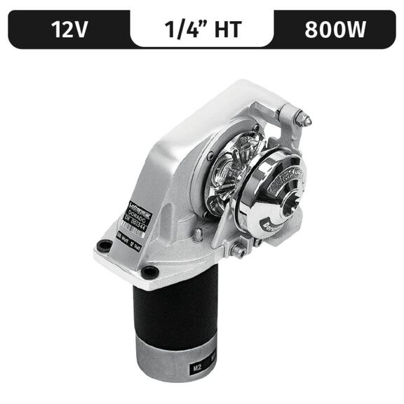 Lofrans Dorado Horizontal Electric Windlass Gypsy Only, 1/4" HT (G4), 12V DC, 800W image number 0