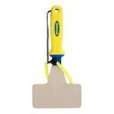 Marine Stainless Steel 6'' Stiff Hand Scraper with Landyard image number 0
