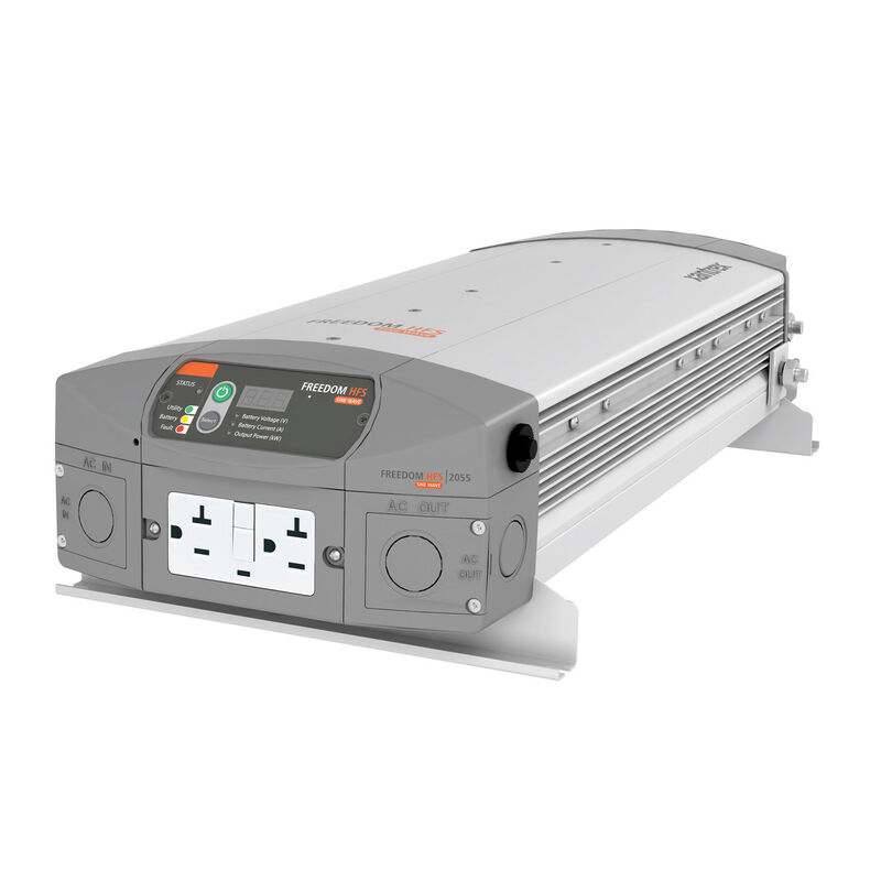 Freedom HFS Inverter/Charger, 1000W, 120 VAC with 55A/12V Charger & Remote Panel image number 0