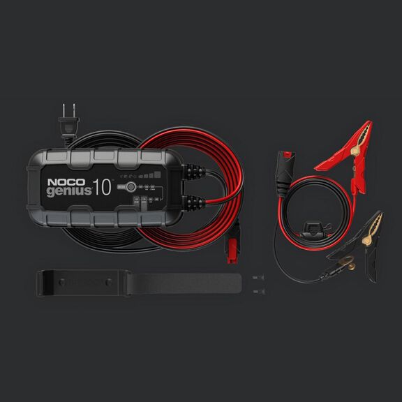 Noco Genius Automatic Portable Battery Charger with Repair Mode, Reverse Polarity Protection and Advanced Temperature Compensation, 10 Amp, 6V/12V image number 4