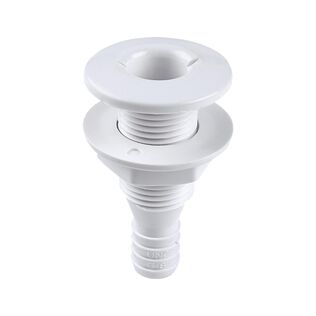SEAFLO 3/4" White Thru-Hull Fitting (0.75")