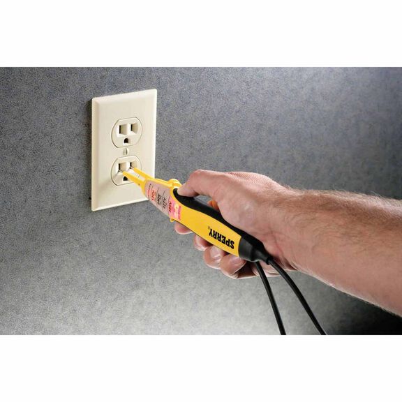 Heavy-Duty 4-Range Voltage-Continuity Tester image number 3