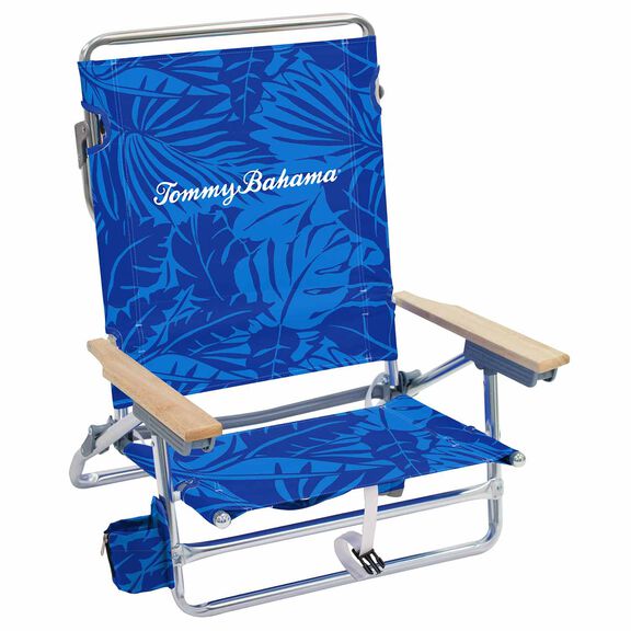 5-Position Aluminum Lay Flat Backpack Beach Chair image number 0