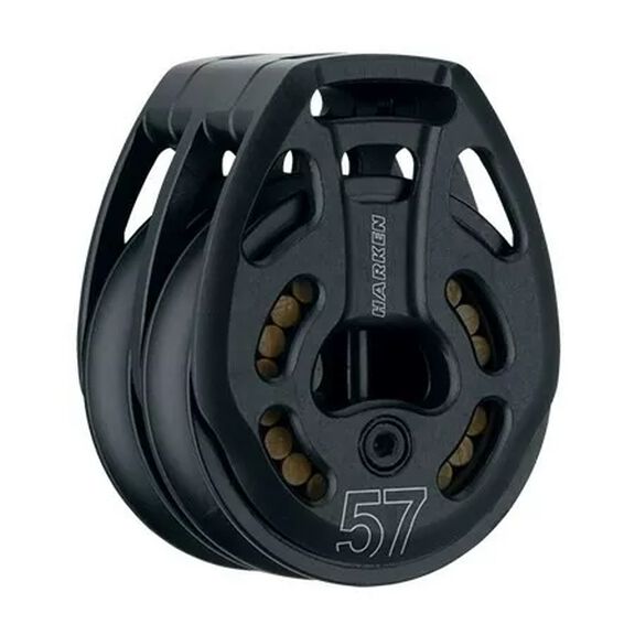 57mm Aluminum Double Loop Block image number 0