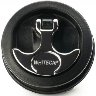 T-Handle Surface Mount Latch, Black/Chrome
