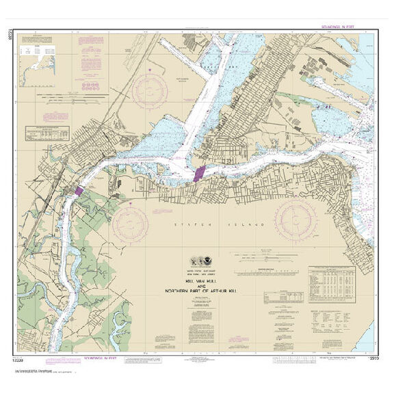 #12333 Kill Van Kull & Northern Part of Arthur Kill image number 0