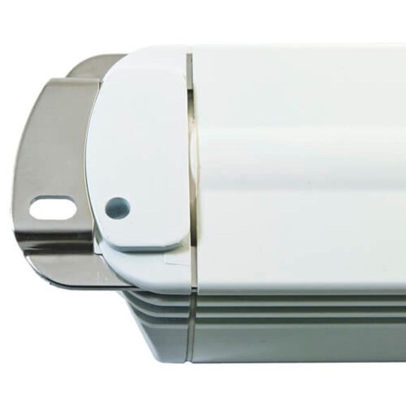 Roca W12 Coastal Plus Wiper Motor, 12V, White, 5/8" Bulkhead image number 0