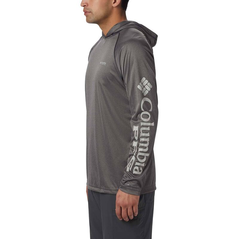 Men's Terminal Tackle™ Heather Hooded Shirt image number 1