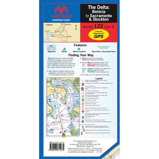 WPC122-03WMDS The Delta-Benicia to Sacramento & Stockton, 3rd Edition