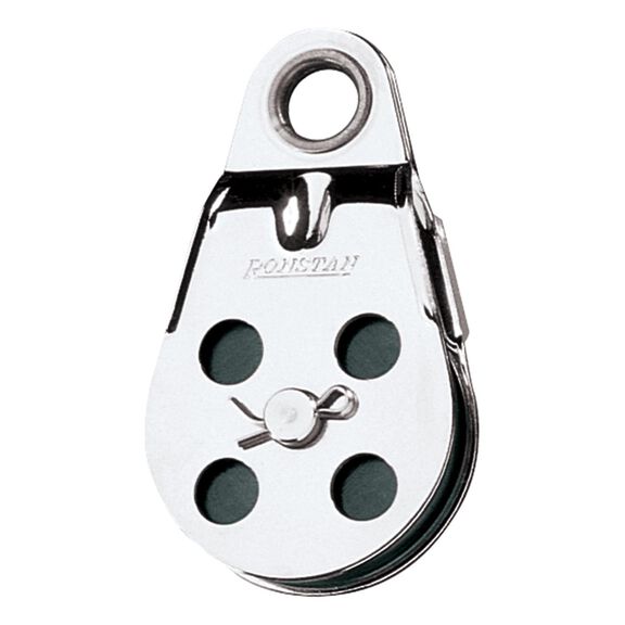 Single Wire Block, Ferrule Eye with 1 3/4" Sheave Dia., 5/32" Max. Wire image number 0