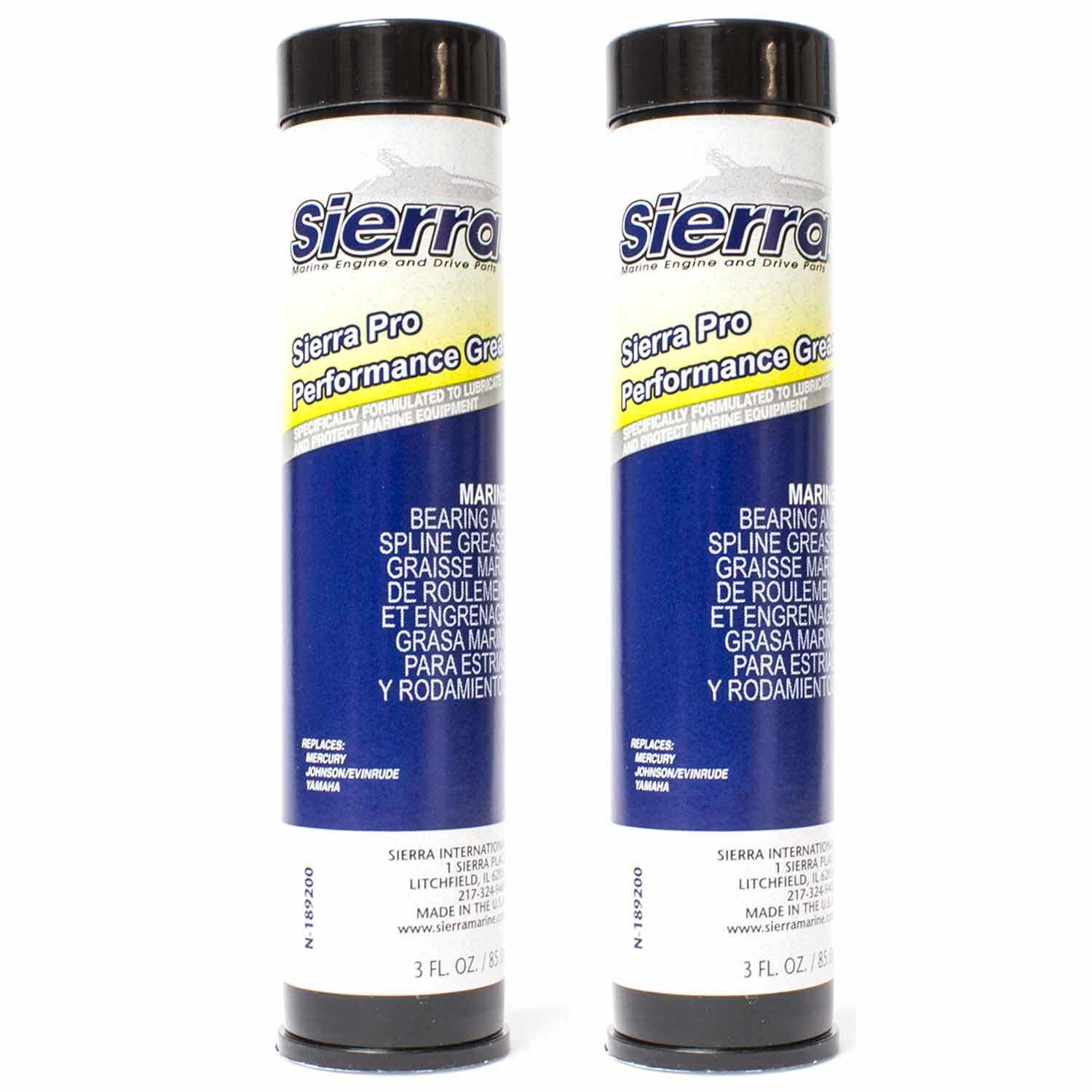 Premium Marine Bearing Grease, 2-Pack of 3 oz. Cartridges