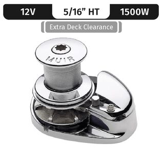 Muir Storm 2200 Capstan Windlass Low-Profile, 5/16" HT (G4), 12V DC, 1500W