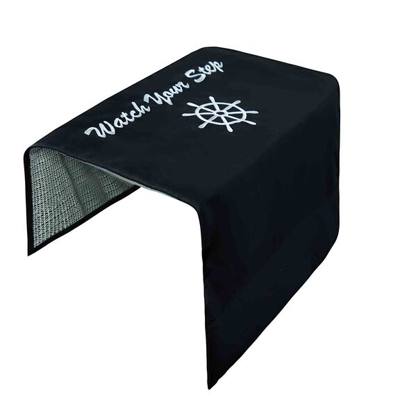 20" x 26" Gunwale Boarding Mat, Watch Your Step image number 0