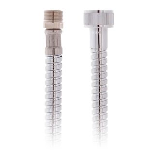 Hose 6' Stainless Steel 15/1 Metric-M + 1/2" NPS-F