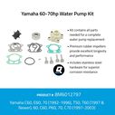 Quicksilver 8M6012797 Water Pump Kit - Yamaha 60-70hp image number 1