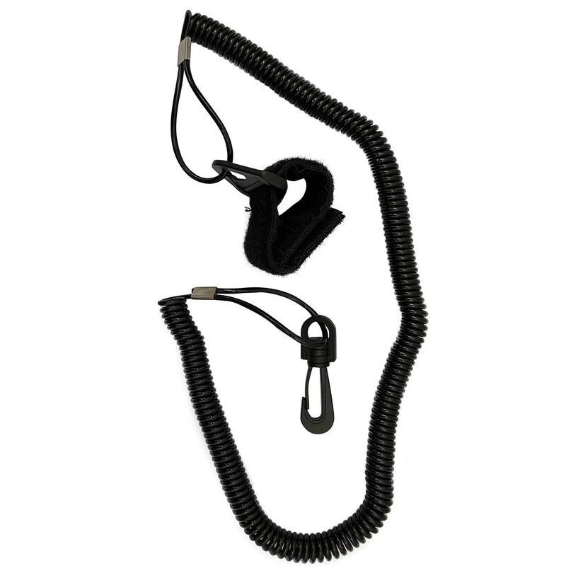 WEST MARINE 24"60" Coiled Kayak Paddle Leash West Marine