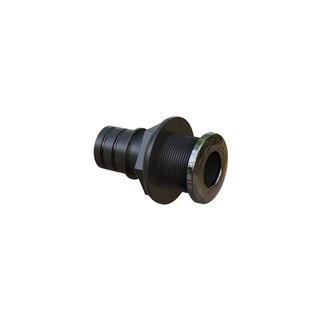 1-1/2" Stainless, Straight Thru-Hull, Qwik-Lok
