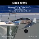 Galvanized Steel Delta Anchor - 9 lbs. image number 9